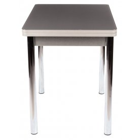 Стол Чинзано М-2 серый / серебристый, ножка 02