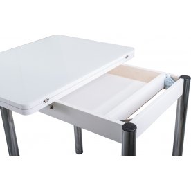 Стол Чинзано М-2 венге / кофе, ножка 07 крем