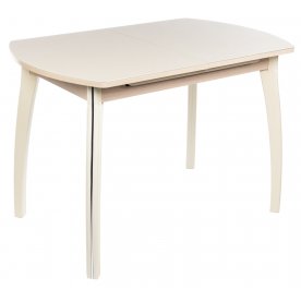 Стол Чинзано ПО белый / белый / ножка 07 мдф