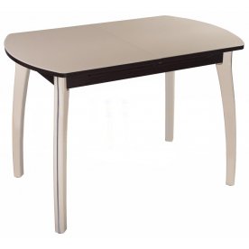 Стол Чинзано ПО венге / крем /  ножка 07 крем