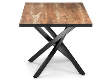 Обеденный стол Дэй дуб юкон / черный