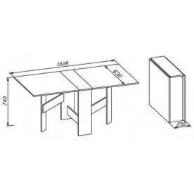 Стол-книжка СП-05
