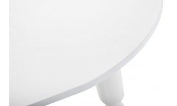 Деревянный обеденный стол Леттере белый