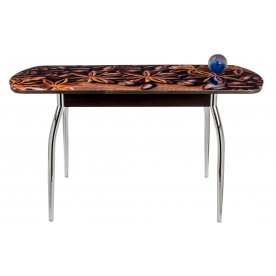 Стол Monro-1 венге / стекло фото №5 вкладка стекло