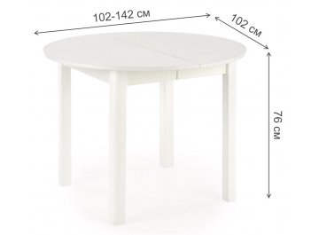 Деревянный стол Ringo 102-142/102/76