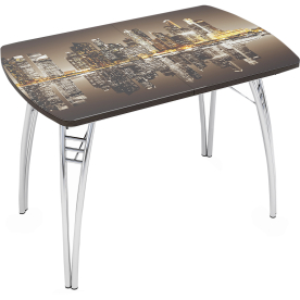 Деревянный стол Город компакт