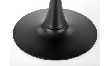 Деревянный обеденный стол Осло 90/83 орех / черный