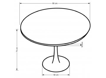Деревянный стол Осло 90/83