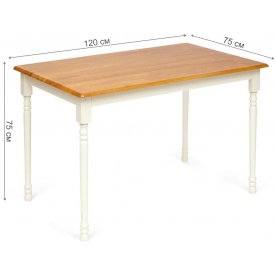 Деревянный стол Country