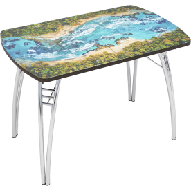 Деревянный стол Река компакт