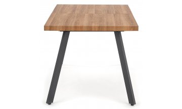 Деревянный стол Berlin 140-180/85/76 орех / черный
