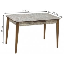 Деревянный стол Link 122