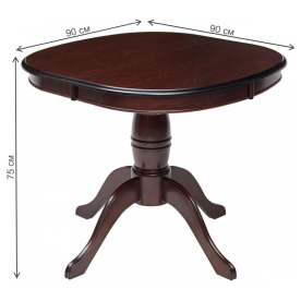 Деревянный стол Louvre D90