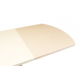 Стол Реал ПО КМ 06 / крем / ножка 05 / крем / КМ 06