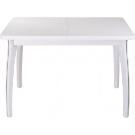 Стол Реал ПР-1 КМ белый / камень 04 / ножка 07 белый