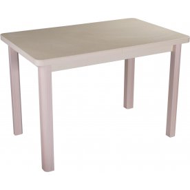 Стол Реал ПР-1 КМ крем / камень 06 / ножка 04 молочный дуб