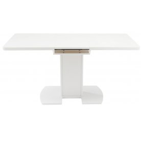 Стол Реал ПР КМ белый / камень 04 / ножка 05 белый камень 04