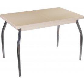 Стол Реал ПР КМ крем / камень 06 / ножка 01