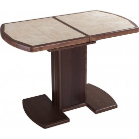 Стол Шарди ПО орех / плитка 98 / ножка 05 орех