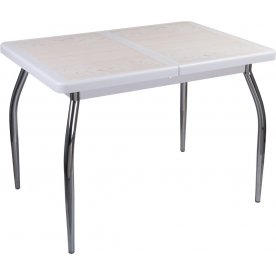 Стол Шарди ПР белый / плитка 42 / ножка 01