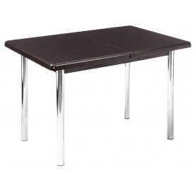 Стол Толедо венге / ножка хром 02