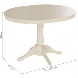 Деревянный стол Торонто