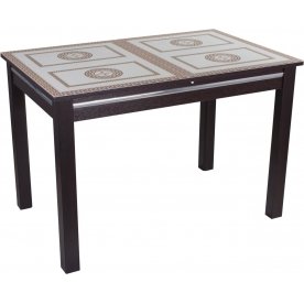 Стеклянный стол Вальс 08