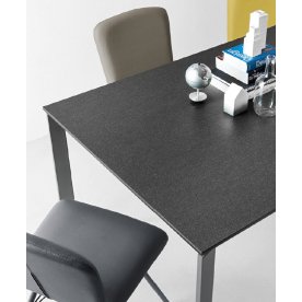Стол Eminence CB/4724-M 130 B MT.P16 grey / MT.P16 grey bar / ceram.P133 stone grey EXT.LAM.P27W grap