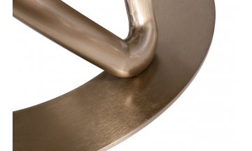 Керамический стол 57EL-79000 d130х75 белый керамика