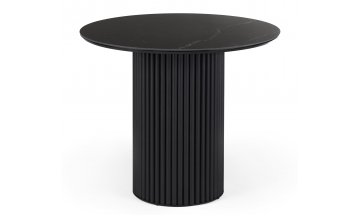 Керамический стол Барел 110 patagonoa bianco repose / черный