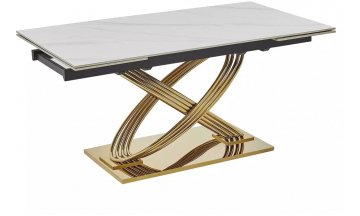 Керамический стол Signal Hermes II белый