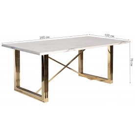 Стол 200х100х76