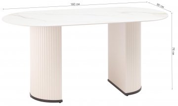 Керамический стол Принкрест 160х90