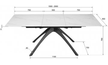 Керамический стол SHT-T76