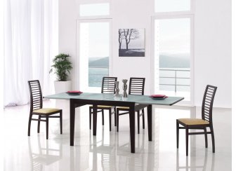 (НЕАКТИВЕН) Обеденная группа "стол 31098 L и 4 стула 9999 венге" (ES)