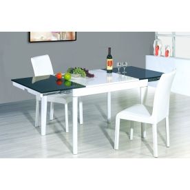 Обеденная группа "стол 6015Т белый, Стул 807 белый"