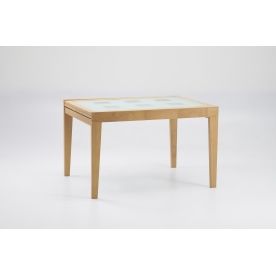 (НЕ АКТИВЕН, нет в прайсе) Обеденная группа "стол Benson 120 и 4 стула Cecilia беленый дуб" (ES)