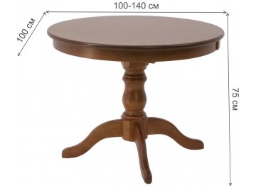 Стол складной Брамос К 100 / Франк орех / серый