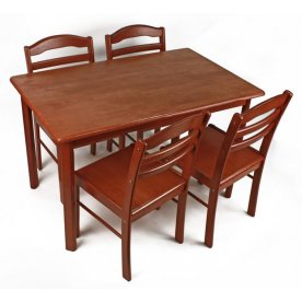 Обеденная группа "Кэмл Бэк" темный дуб