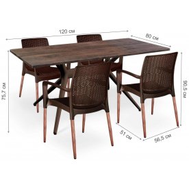 Обеденная группа SHT-DS163