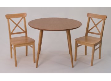 Обеденный стол Монте Ингольф К 100 натуральное дерево / натуральное дерево