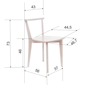 Обеденная группа Сканди Франк 120