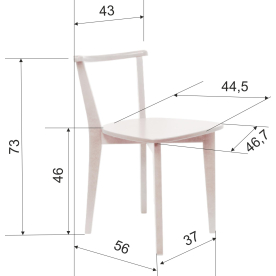 Обеденная группа Сканди Франк К 90