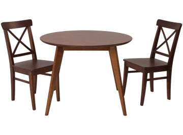 Столовая группа Сканди Ингольф К 100 орех / орех