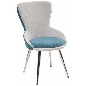 Обеденная группа стул Enzo nkl blue и Kris nkl 120 белый