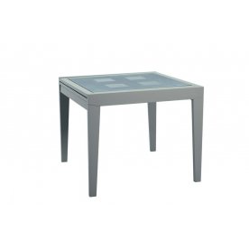 (НЕ АКТИВЕН, больше не поставляется) Стол Benson 90 серый и 4 стула Betty (ES)