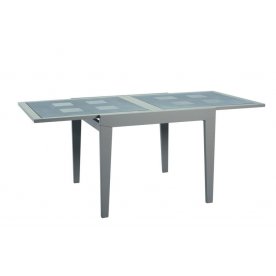 (НЕ АКТИВЕН, больше не поставляется) Стол Benson 90 серый и 4 стула Betty (ES)