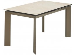 Керамический стол Cremona 140 kl-105 итальянская керамика / тауп