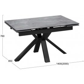 Керамический стол Дерби Тип 1