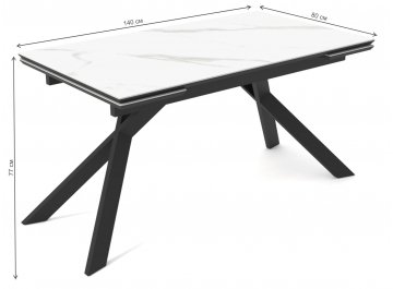 Керамический стол DikLine SKW140